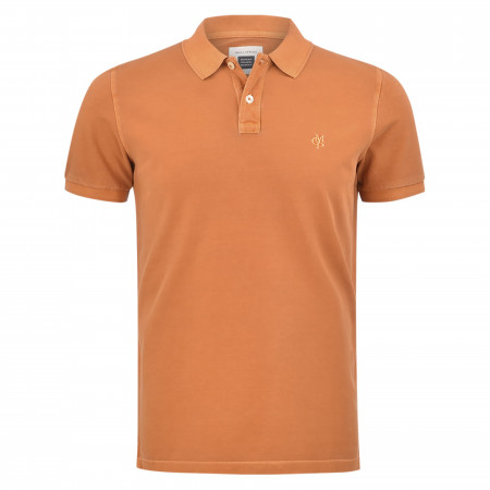 SALE % | Marc O'Polo | Poloshirt - Regular Fit - Piqué | Orange online im Shop bei meinfischer.de kaufen