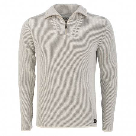 SALE % | Marc O'Polo | Pullover - Regular Fit - Zipper | Grau online im Shop bei meinfischer.de kaufen