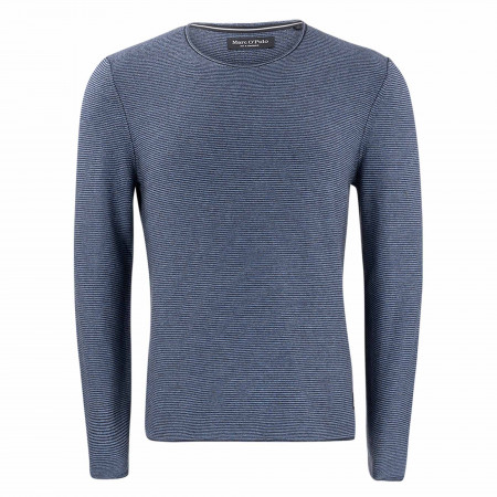 SALE % | Marc O'Polo | Pullover - Regular Fit - Wollmix | Blau online im Shop bei meinfischer.de kaufen