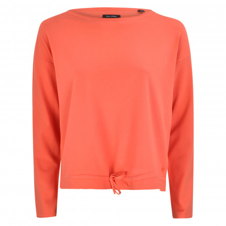 SALE % | Marc O'Polo | Pullover - Loose Fit - unifarben | Orange online im Shop bei meinfischer.de kaufen
