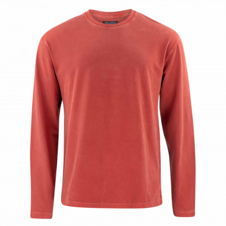 SALE % | Marc O'Polo | T-Shirt - Relaxed Fit - Longsleeve | Rot online im Shop bei meinfischer.de kaufen