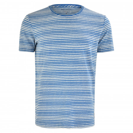 SALE % | Marc O'Polo | T-Shirt - Regular Fit  - Stripes | Blau online im Shop bei meinfischer.de kaufen