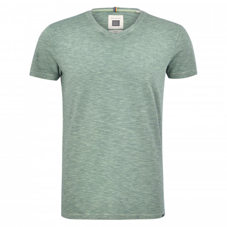 SALE % | Marc O'Polo | T-Shirt - Regular Fit - V-Neck | Grün online im Shop bei meinfischer.de kaufen