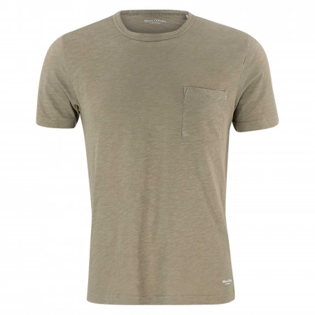 SALE % | Marc O'Polo | T-Shirt - Regular Fit - Crewneck | Grün online im Shop bei meinfischer.de kaufen