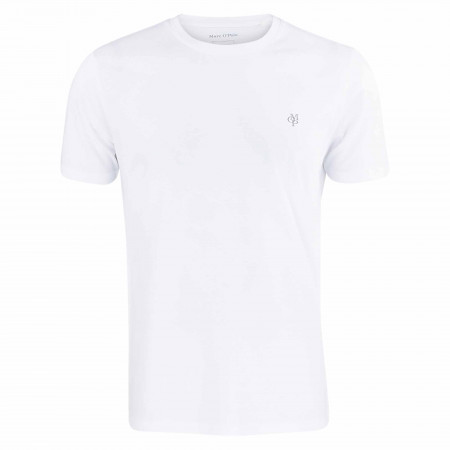 SALE % | Marc O'Polo | T-Shirt - Regular Fit - Crewneck | Weiß online im Shop bei meinfischer.de kaufen