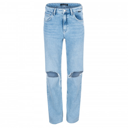 SALE % | Mavi | Jeans - Straight Fit - Barcelona Slit | Grau online im Shop bei meinfischer.de kaufen