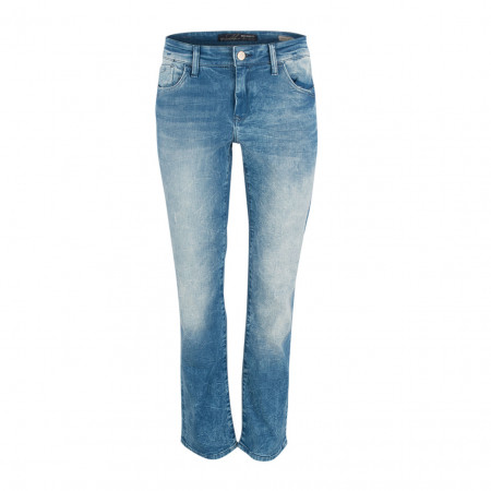 SALE % | Boss Casual | Jeans - MONA - Straight Fit | Blau online im Shop bei meinfischer.de kaufen