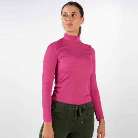 SALE % | Mavi | T-Shirt - Slim Fit - unifarben | Pink online im Shop bei meinfischer.de kaufen