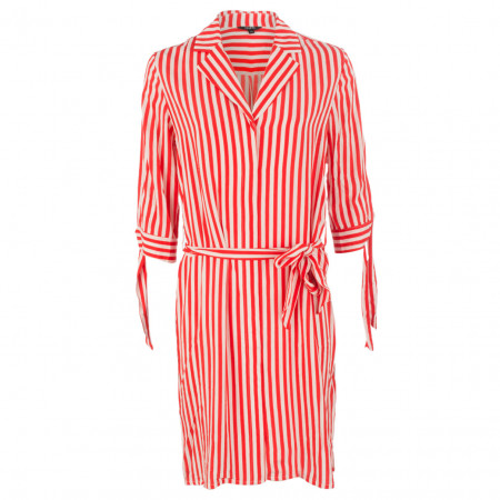 SALE % | mbyM | Kleid - Slim Fit - Stripes | Rot online im Shop bei meinfischer.de kaufen
