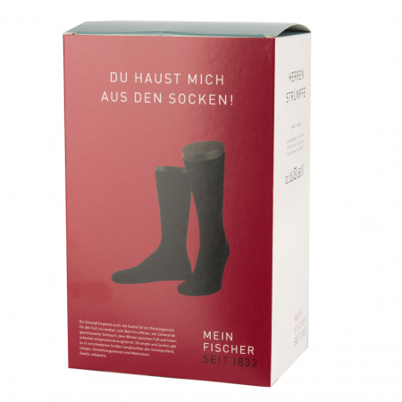 SALE % | U Fischer | Sockenbox - 8 paar - uni | Schwarz online im Shop bei meinfischer.de kaufen