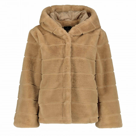 SALE % | Monari | Jacke - oversized - Fake Fur | Beige online im Shop bei meinfischer.de kaufen