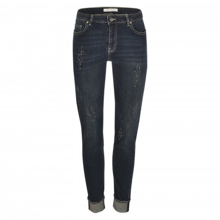 SALE % | Monari | Jeans - Slim Fit - 5 Pocket | Blau online im Shop bei meinfischer.de kaufen