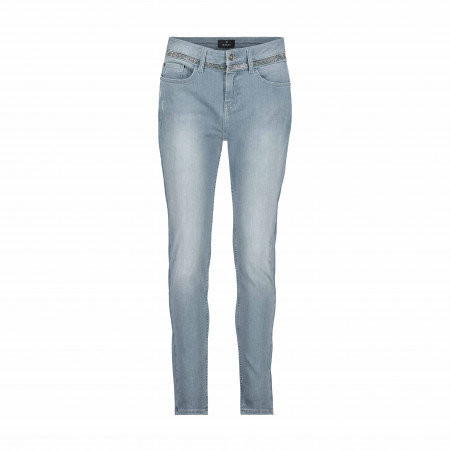 SALE % | Monari | Jeans - Regular Fit - Material-Mix | Blau online im Shop bei meinfischer.de kaufen
