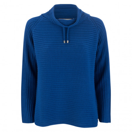 SALE % | Monari | Pullover - Regular FIt - Schalkragen | Blau online im Shop bei meinfischer.de kaufen