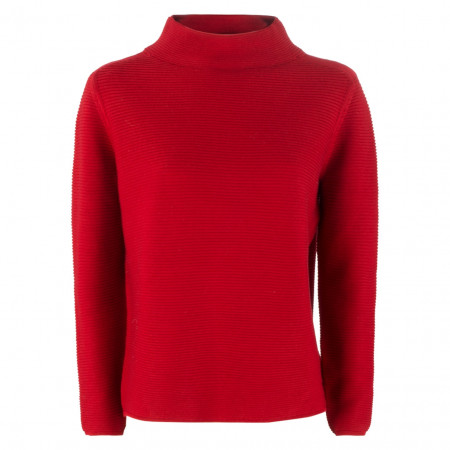 SALE % | Monari | Pullover - Regular Fit - Turtleneck | Rot online im Shop bei meinfischer.de kaufen