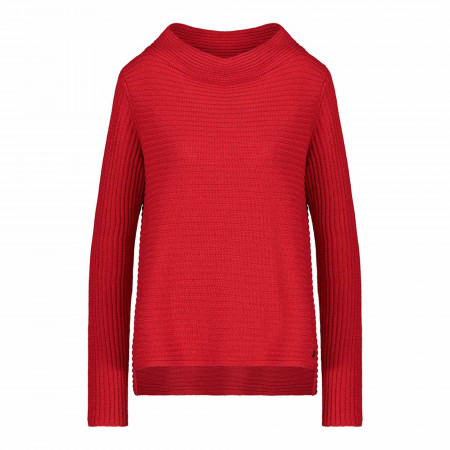 SALE % | Monari | Pullover - Regular Fit - Stehkragen | Rot online im Shop bei meinfischer.de kaufen