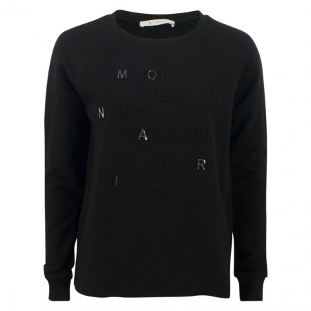SALE % | Monari | Sweater - Comfort Fit- Letters | Schwarz online im Shop bei meinfischer.de kaufen