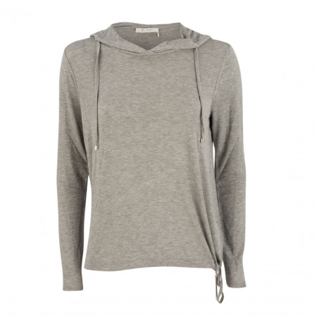 SALE % | Monari | Shirt - Regular Fit - Kapuze | Grau online im Shop bei meinfischer.de kaufen