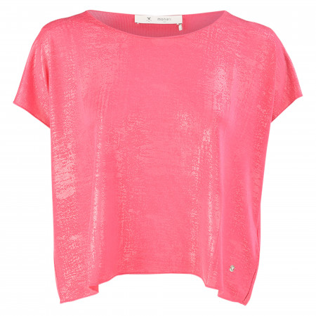 SALE % | Monari | Shirt - oversized - Shiny-Optik | Pink online im Shop bei meinfischer.de kaufen