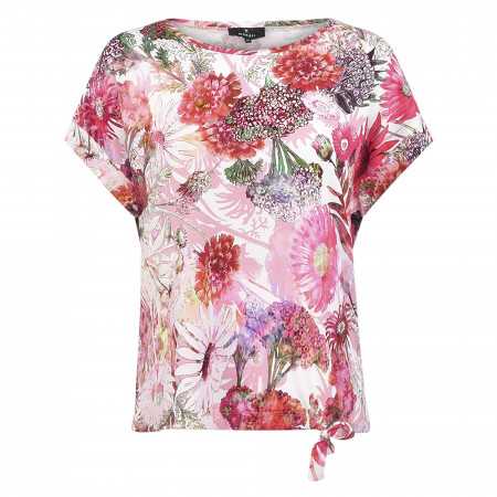 SALE % | Monari | Shirt - Loose Fit - Flowerprint | Rosa online im Shop bei meinfischer.de kaufen