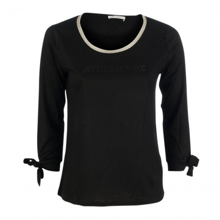 SALE % | Monari | Shirt - Regular Fit - 3/4-Arm | Schwarz online im Shop bei meinfischer.de kaufen