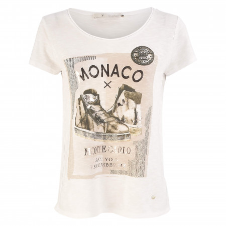 SALE % | Monari | Shirt - oversized - Print | Weiß online im Shop bei meinfischer.de kaufen