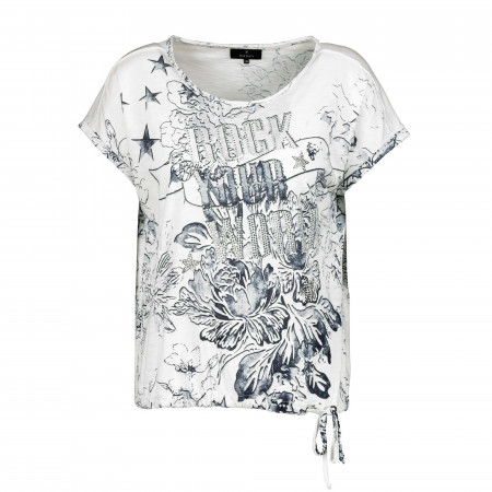 SALE % | Monari | Shirt - oversized - Print | Weiß online im Shop bei meinfischer.de kaufen