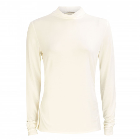 SALE % | Monari | Shirt - Regular Fit - Rollkragen | Weiß online im Shop bei meinfischer.de kaufen