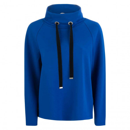 SALE % | Monari | Sweater - Comfort Fit - Kordelzug | Blau online im Shop bei meinfischer.de kaufen