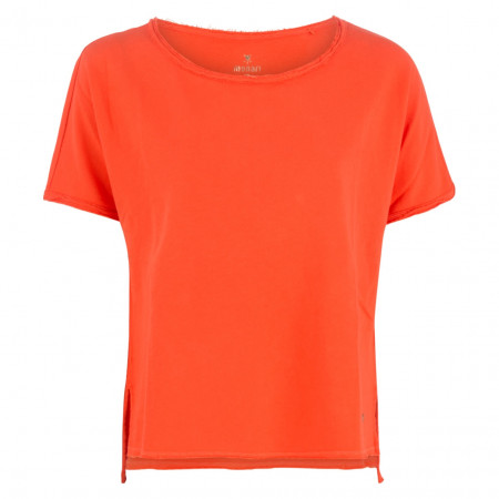 SALE % | Monari | Sweathirt - oversized - kurzarm | Orange online im Shop bei meinfischer.de kaufen