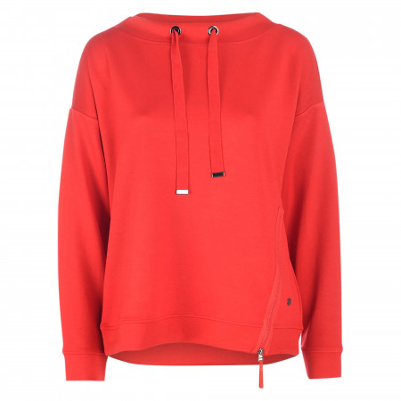 SALE % | Monari | Sweatshirt - Loose Fit - unifarben | Rot online im Shop bei meinfischer.de kaufen