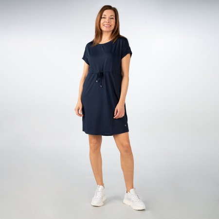 SALE % | Monari | Kleid - Loose Fit - unifarben | Blau online im Shop bei meinfischer.de kaufen
