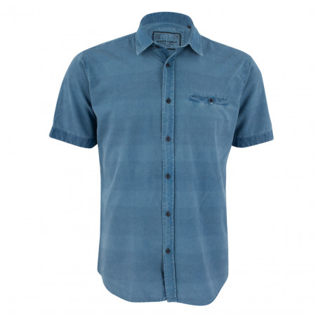 SALE % | Monte Carlo | Freizeithemd - Modern Fit - Classic Kent | Blau online im Shop bei meinfischer.de kaufen