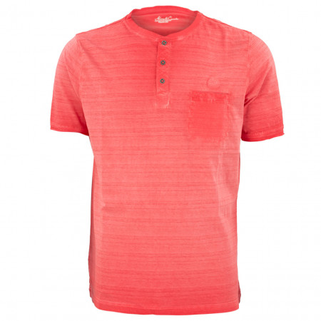 SALE % | Monte Carlo | Henleyshirt - Regular Fit - Stripes | Rot online im Shop bei meinfischer.de kaufen