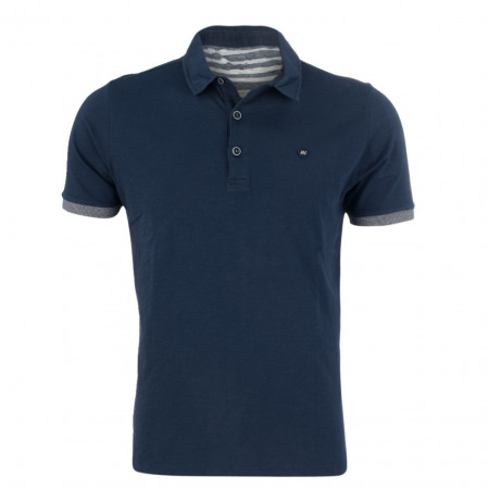 SALE % | Monte Carlo | Poloshirt - Regular Fit - unifarben | Blau online im Shop bei meinfischer.de kaufen