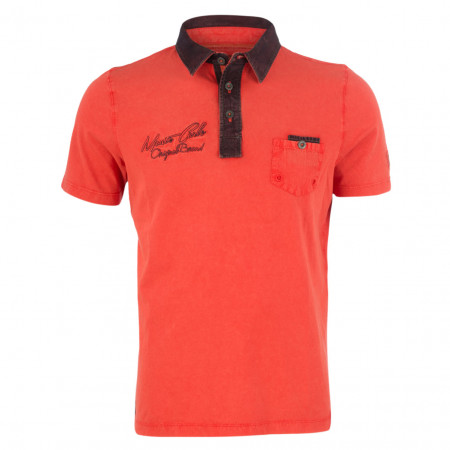 SALE % | Monte Carlo | Poloshirt - Regular Fit - unifarben | Rot online im Shop bei meinfischer.de kaufen