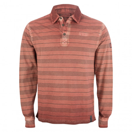 SALE % | Monte Carlo | Poloshirt - Regular Fit - Stripes | Rot online im Shop bei meinfischer.de kaufen