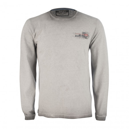 SALE % | Monte Carlo | Shirt - Regular Fit - Cold-dye-Optik | Grau online im Shop bei meinfischer.de kaufen