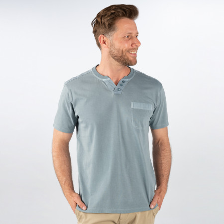 SALE % | Monte Carlo | T-Shirt - Regular Fit - Serafino | Blau online im Shop bei meinfischer.de kaufen