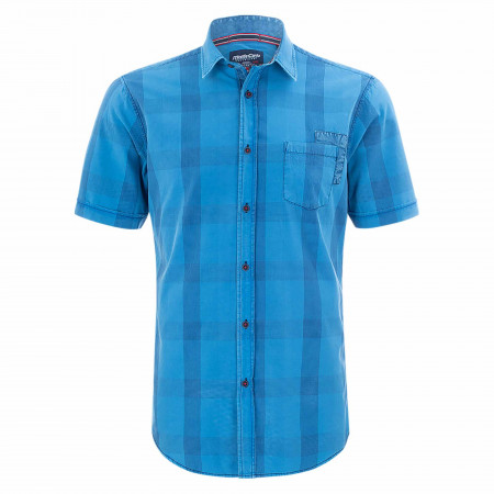 SALE % | Monte Carlo | Freizeithemd - Regular Fit - Kentkragen | Blau online im Shop bei meinfischer.de kaufen