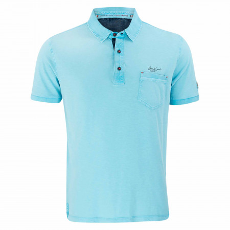 SALE % | Monte Carlo | Poloshirt - Regular Fit - Knopfverschluss | Blau online im Shop bei meinfischer.de kaufen