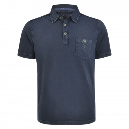 SALE % | Monte Carlo | Poloshirt - Regular Fit - unifarben | Blau online im Shop bei meinfischer.de kaufen