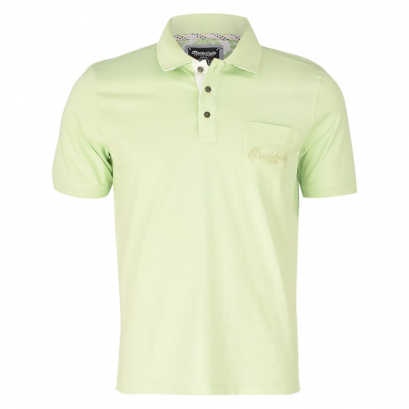 SALE % | Monte Carlo | Poloshirt - Regular Fit - unifarben | Grün online im Shop bei meinfischer.de kaufen