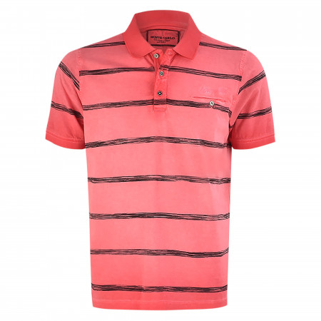 SALE % | Monte Carlo | Poloshirt - Regular Fit - kurzarm | Rot online im Shop bei meinfischer.de kaufen