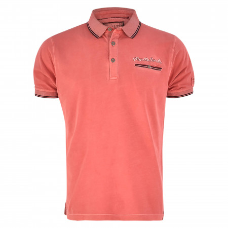 SALE % | Monte Carlo | Poloshirt - Regular Fit - kurzarm | Orange online im Shop bei meinfischer.de kaufen