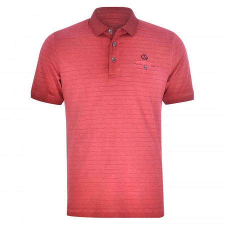 SALE % | Monte Carlo | Poloshirt - Comfort Fit - unifarben | Rot online im Shop bei meinfischer.de kaufen
