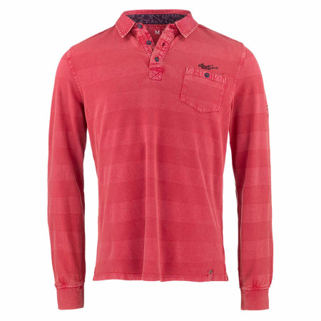SALE % | Monte Carlo | Poloshirt - Casual Fit - Baumwolle | Rot online im Shop bei meinfischer.de kaufen