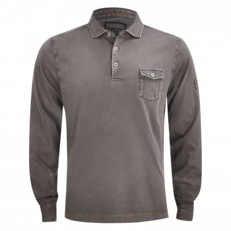 SALE % | Monte Carlo | Poloshirt - Regular Fit - unifarben | Grau online im Shop bei meinfischer.de kaufen