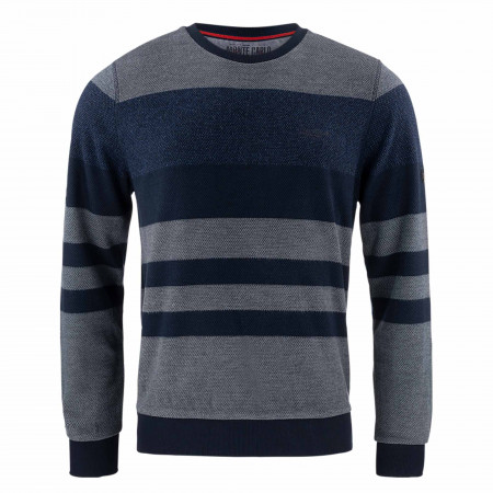 SALE % | Monte Carlo | Sweatshirt - Casual Fit - Crewneck | Blau online im Shop bei meinfischer.de kaufen