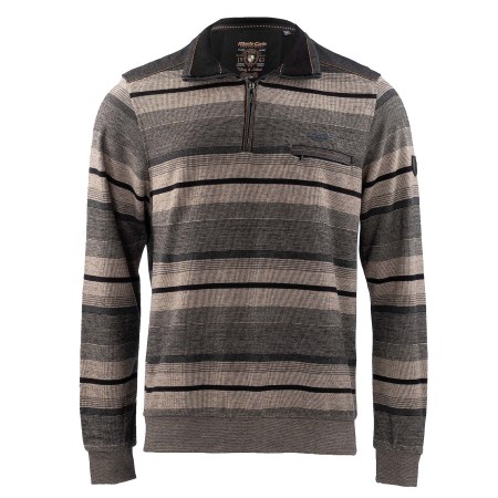 SALE % | Monte Carlo | Sweatshirt - Regular Fit - Langarm | Grau online im Shop bei meinfischer.de kaufen